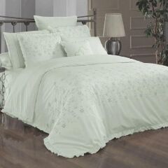 Sarev Peste V2 Pamuk Saten Nevresim Takımı Çift Kişilik