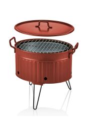The Mia GLV0702 Mangal Barbekü 37x44x31 Kırmızı