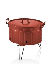 The Mia GLV0702 Mangal Barbekü 37x44x31 Kırmızı