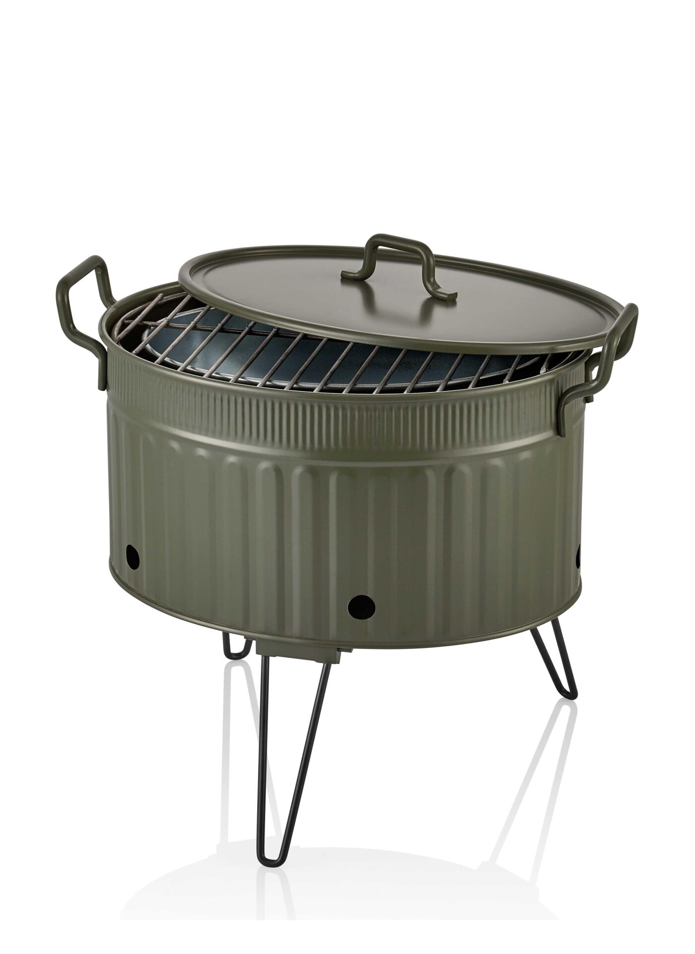 The Mia GLV0703 Mangal Barbekü 37x44x31 Yeşil