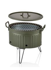 The Mia GLV0703 Mangal Barbekü 37x44x31 Yeşil
