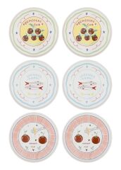 The Mia ITL0002 Italian Summer Servis Tabağı 6lı Set 26 Cm
