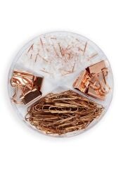 The Mia ZMB0004 Ataç Raptiye Klips Seti Rose Gold