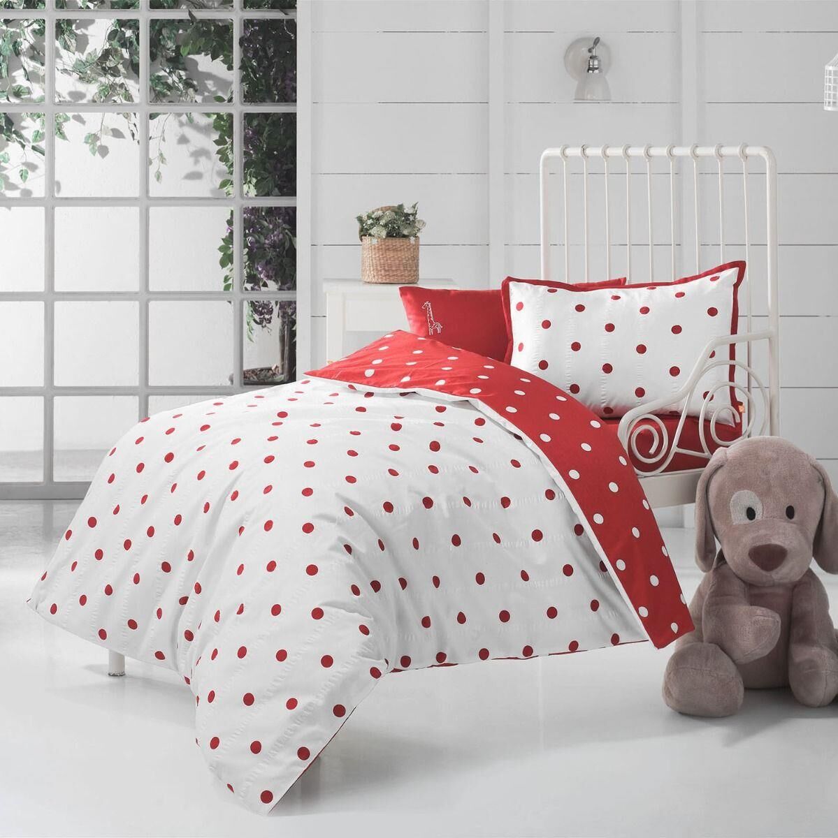 Sarev Marsilya V2 Fancy Poplin Bebek Nevresim Takımı