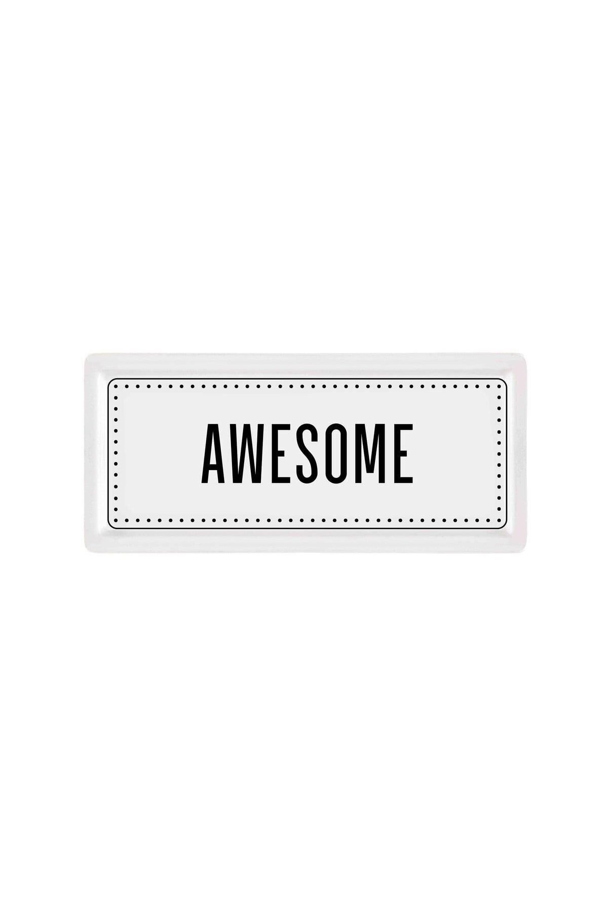 The Mia PRS0187 Awesome Dikdörtgen Servis 35x16 cm