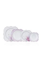 Acar 368 Botanic Porselen 24 Prç Yemek Takımı