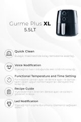 Acar 5620 Gurme Plus XL AirFryer