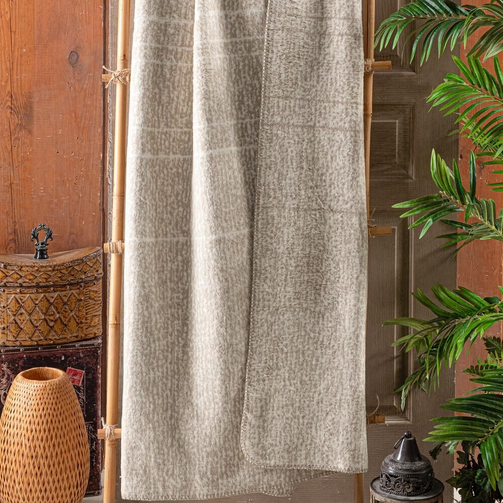 Sarev Laurel V2 Bej Battaniye Çift Kişilik 200x220