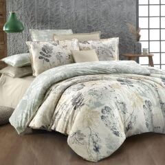 Sarev Tiana V1 Fancy Poplin Nevresim Takımı Tek Kişilik