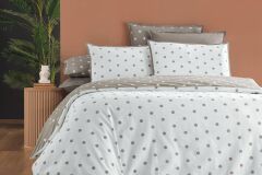 Sarev Marsilya V1 Fancy Poplin Nevresim Takımı Tek Kişilik