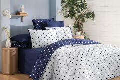 Sarev Marsilya V3 Fancy Poplin Nevresim Takımı Tek Kişilik