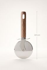 Acar 10175 Elitecraft Paslanmaz Çelik Pizza Kesici - 22 Cm