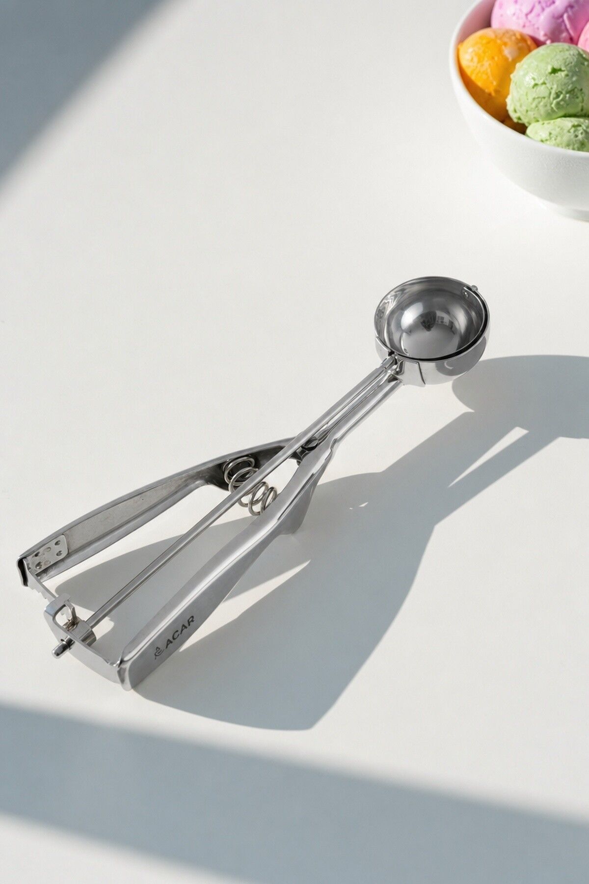 Acar 10180 Elitecraft Paslanmaz Çelik Dondurma Kaşığı - 21 Cm