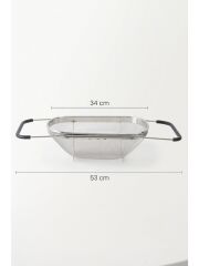 Acar 10182 Steelock Paslanmaz Çelik Ayarlanabilir Süzgeç 34 x 53 Cm