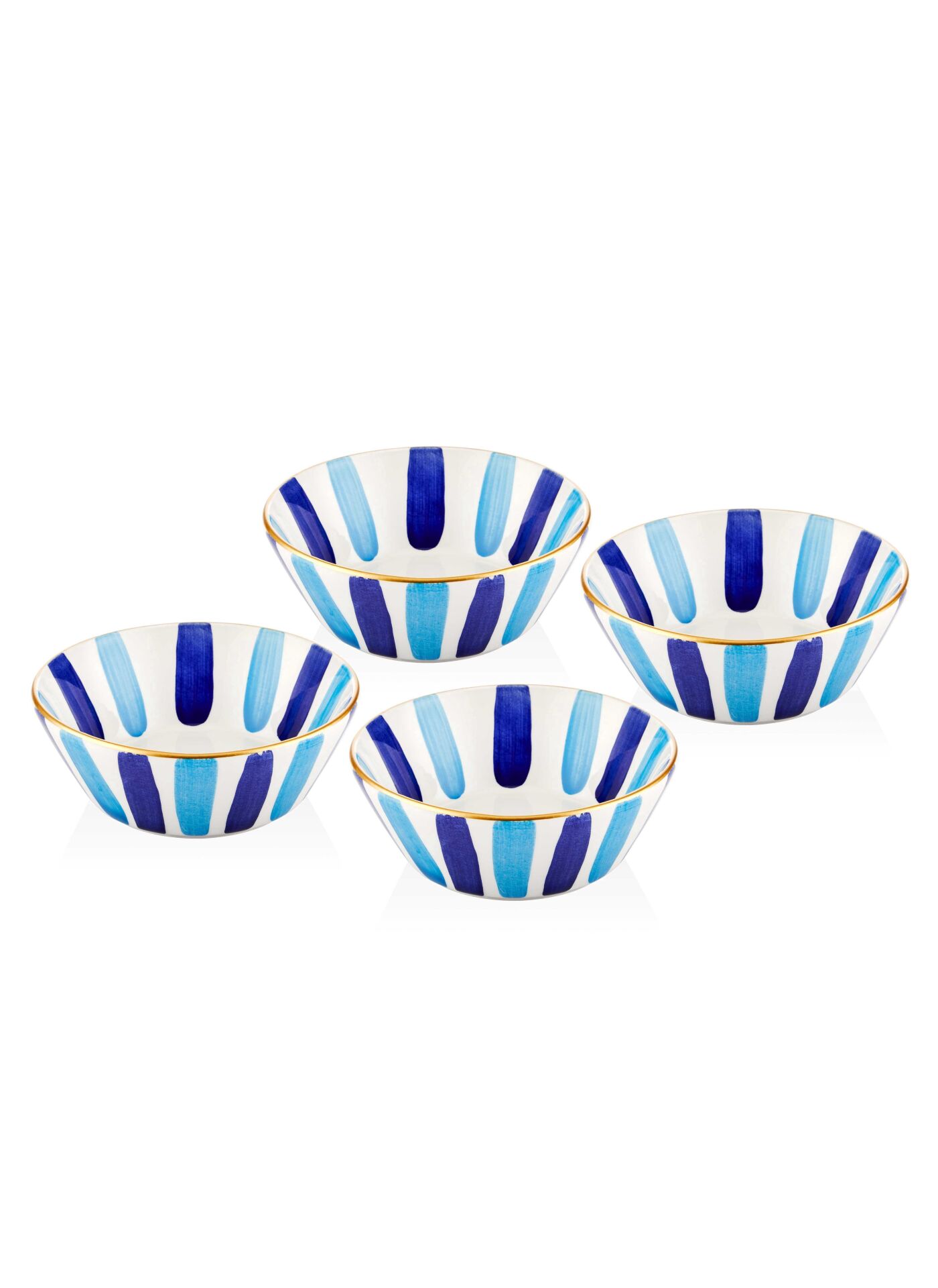 The Mia FEZ0007 FEZ 4 Lü Kase Seti 15 cm Lacivert