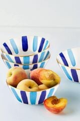 The Mia FEZ0007 FEZ 4 Lü Kase Seti 15 cm Lacivert