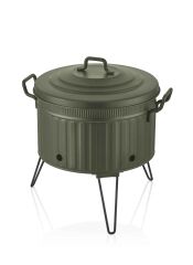 The Mia GLV0700 Mangal Barbekü 38x35x35 Yeşil