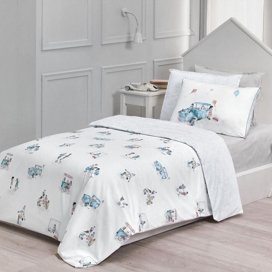 Sarev Childhood V1 Ranforce Nevresim Takımı Tek Kişilik