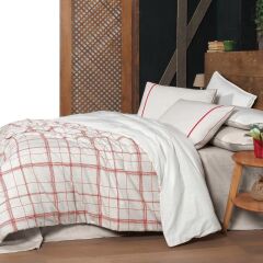 Sarev Bramo V1 Bej Flanel Nevresim Takımı Çift Kişilik