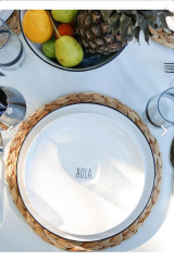 The Mia SMR0001 Summertime Servis Tabağı 6 Lı Set - 26 cm