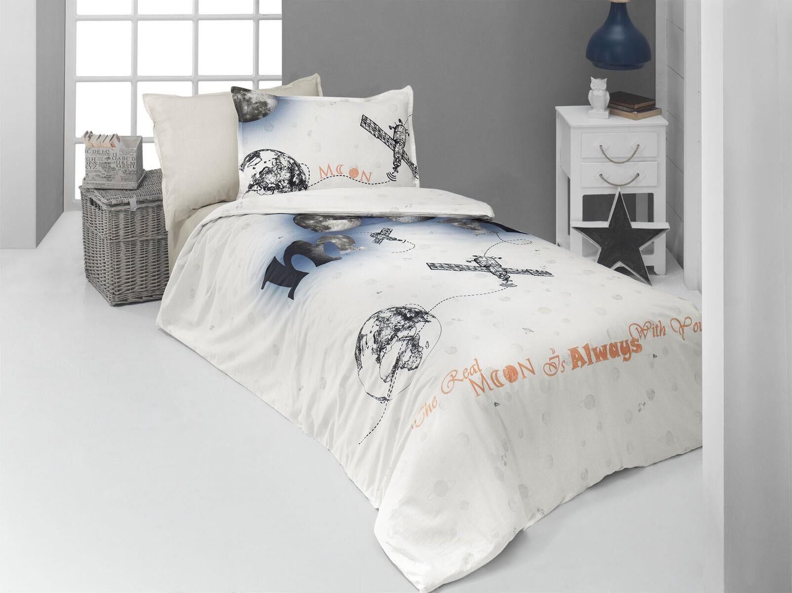 Sarev Moon Dance V1 Rnf Nevresim Takımı Tek Kişilik