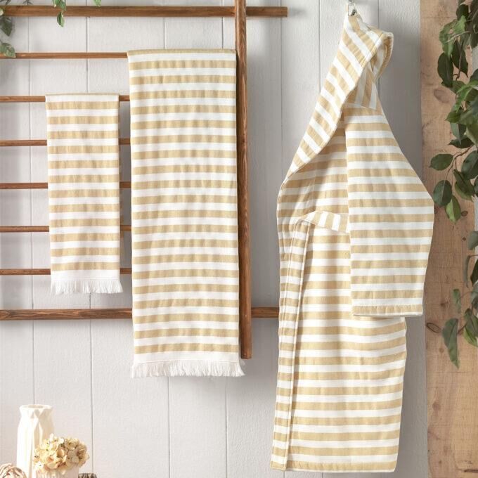 Sarev Denis V3 Sarı Havlu 80x160