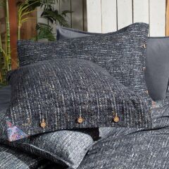 Sarev Glamis V1 Gri Flanel Nevresim Takımı Tek Kişilik