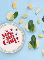 The Mia HYP005 Hype Pasta Tabağı 19 Cm