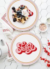 The Mia HYP009 Hype Pasta Tabağı 19 Cm