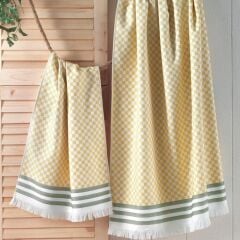 Sarev Eddie V1 Sarı Havlu 50x90