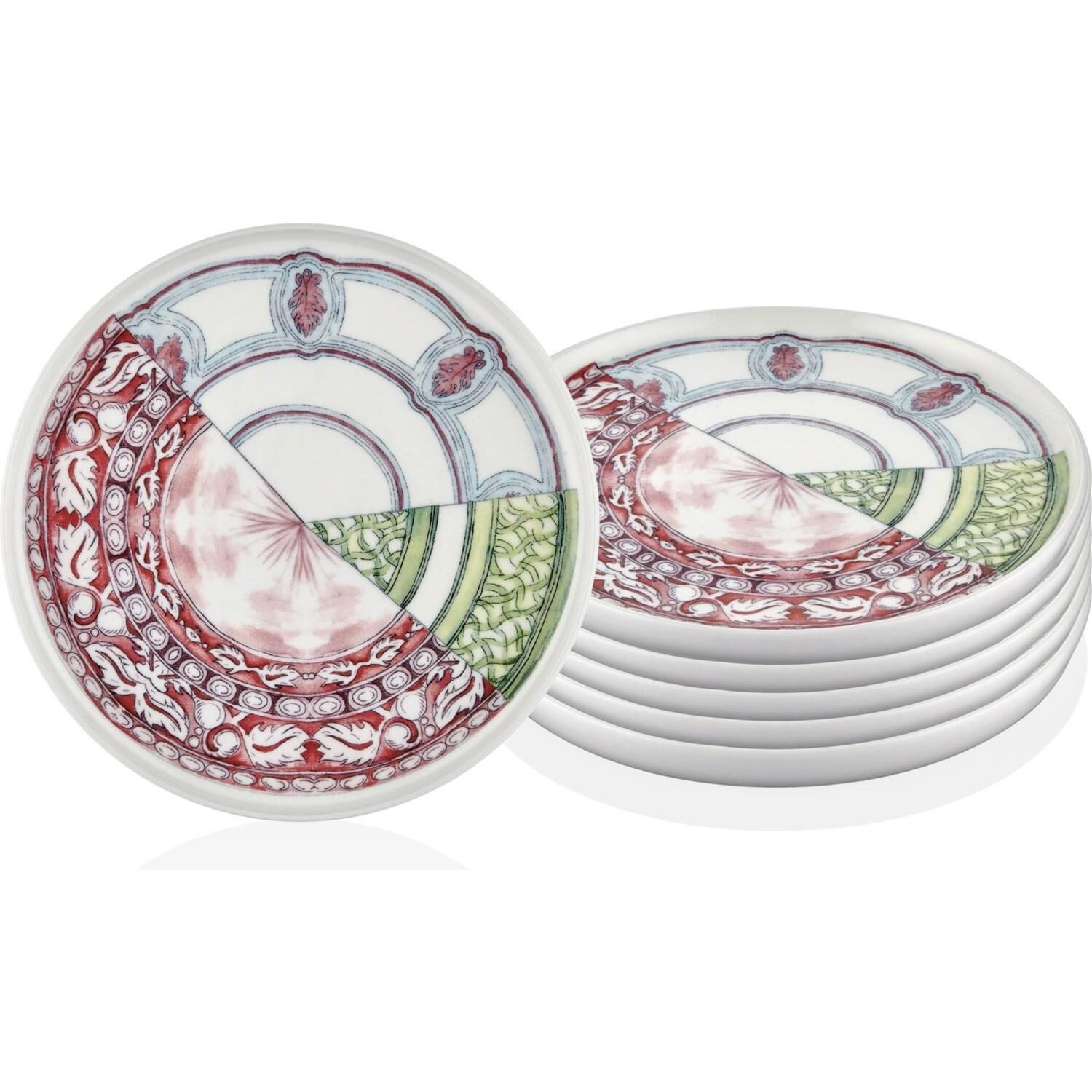 The Mia KNS005 Kintsugi Pasta Tabağı 6 Lı Set - 20 cm
