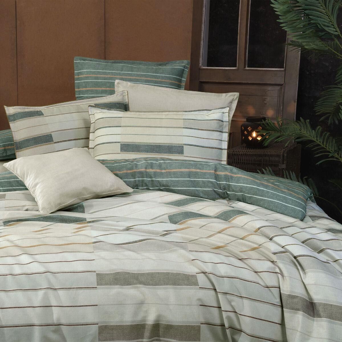 Sarev Minka V1 Fancy Poplin Nevresim Takımı Tek Kişilik