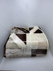 Pololife Zara Kareli Battaniye Kahve Tek Kişilik 160x220