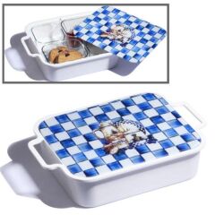 Kosova KHV-110 Melamin 4 Lü Cam Kahvaltılık Demlik