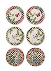 The Mia JRD019 Jardin Pasta Tabağı 6 Lı Set - 19 cm