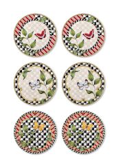 The Mia JRD019 Jardin Pasta Tabağı 6 Lı Set - 19 cm