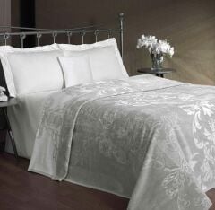 Sarev Wallpaper Kabartmalı Battaniye Çift Kişilik