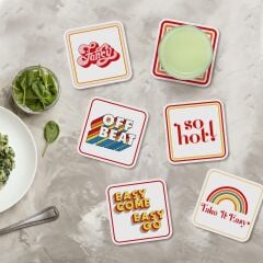 The Mia BRK0091 Bardak Altlığı 6 Lı Set