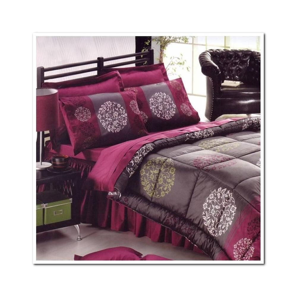 Sarev Granada V2 Pamuk Saten Uyku Seti Çift Kişilik