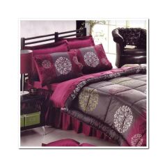 Sarev Granada V2 Pamuk Saten Uyku Seti Çift Kişilik