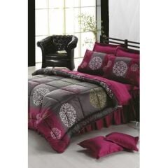 Sarev Granada V2 Pamuk Saten Uyku Seti Çift Kişilik