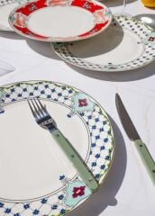 The Mia DNR0058 Amore Servis Tabağı 6 Lı Set - 27 Cm