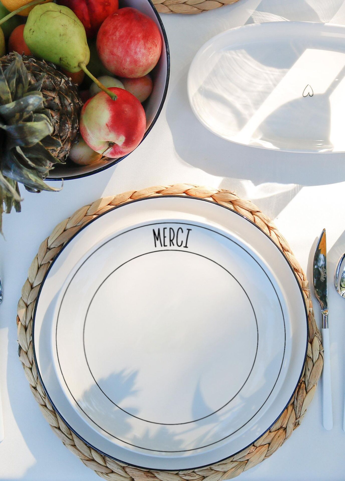 The Mia DLY003 Daily Tunes Servis Tabağı 6 Lı Set - 26 cm