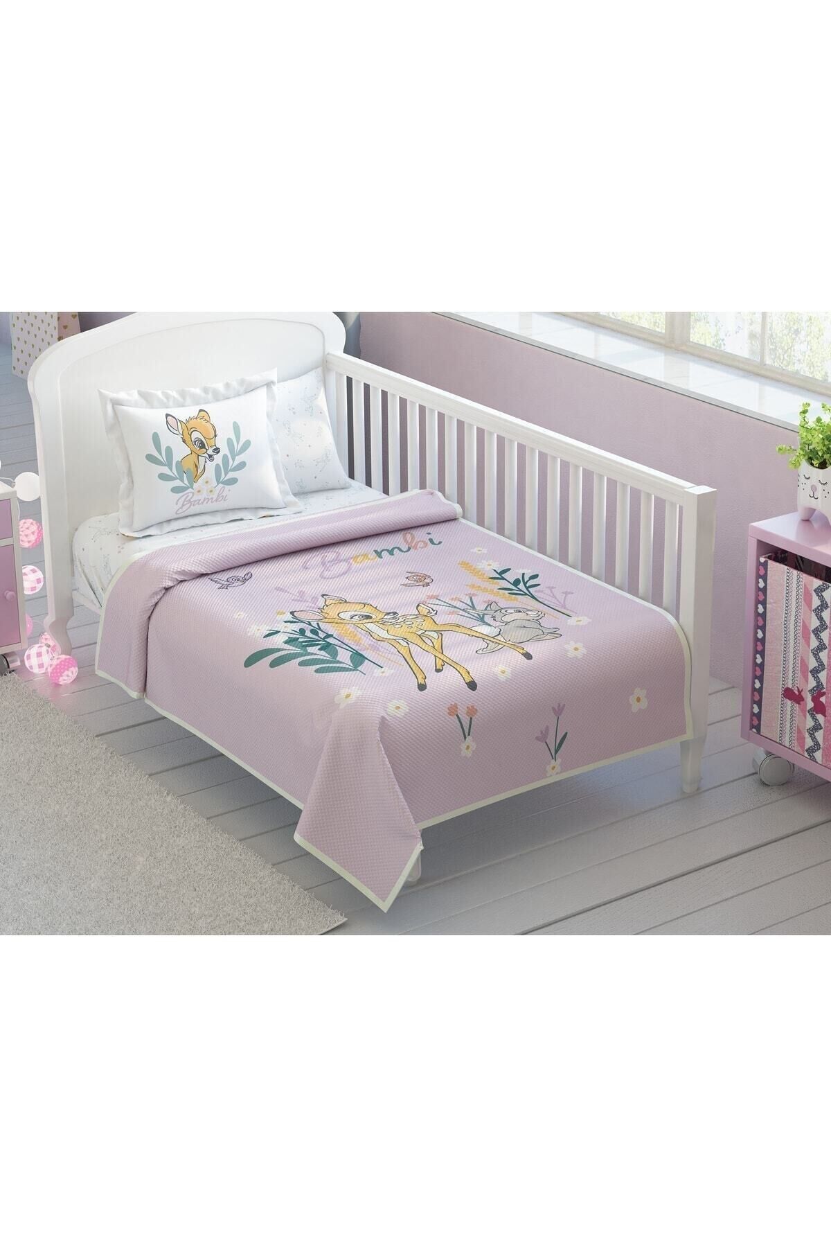 Taç Lisanslı Bambi Bebek Pike Takımı