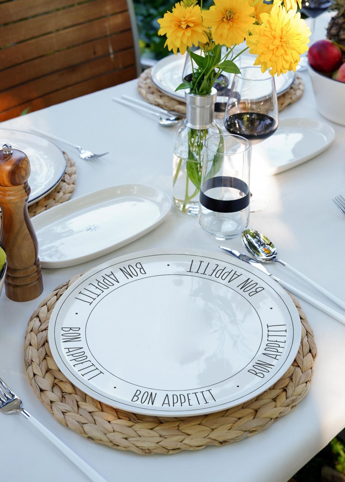 The Mia DLY006 Daily Tunes Servis Tabağı 30 Cm