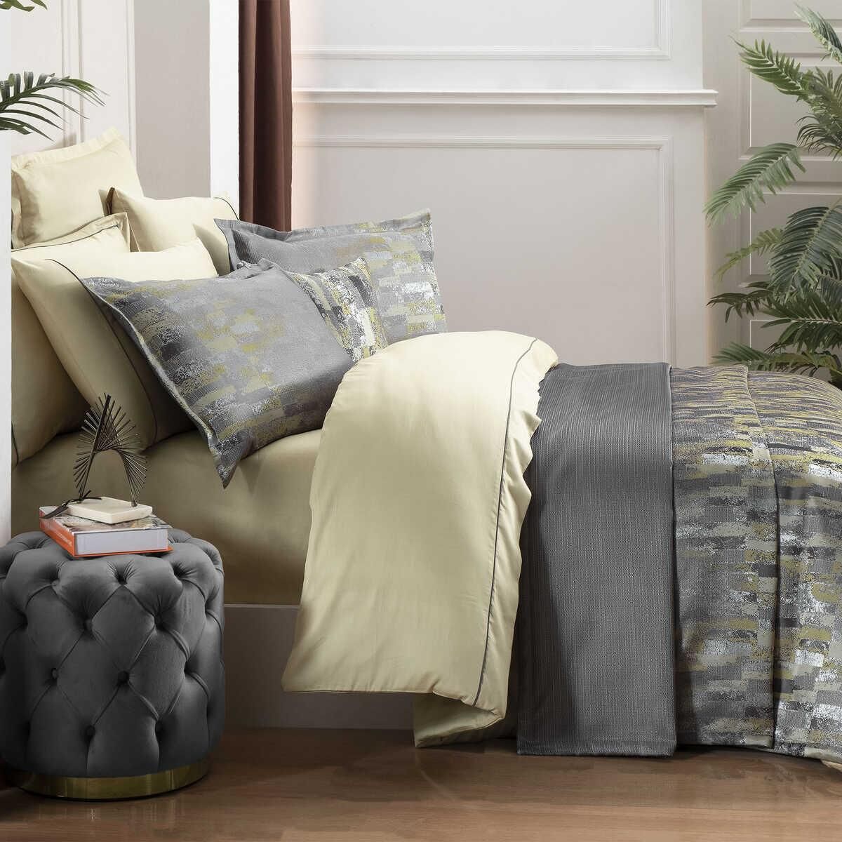 Sarev Calvin V2 Yatak Örtüsü ve Nevresim Takımı Çift Kişilik