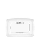 The Mia DLY007 Daily Tunes Dikdörtgen Servis 34x25