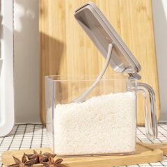 Kosova 438-C Nirvana 6 Lı Standlı Baharatlık Seti - Cappuccino - Beyaz