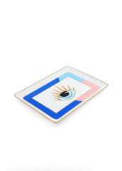 The Mia EYE001 Eye Dekoratif Tabak 27x20 Cm