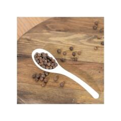 Kosova 440-B Nirvana 12 Li Standlı Baharatlık Seti - Beyaz - Beyaz